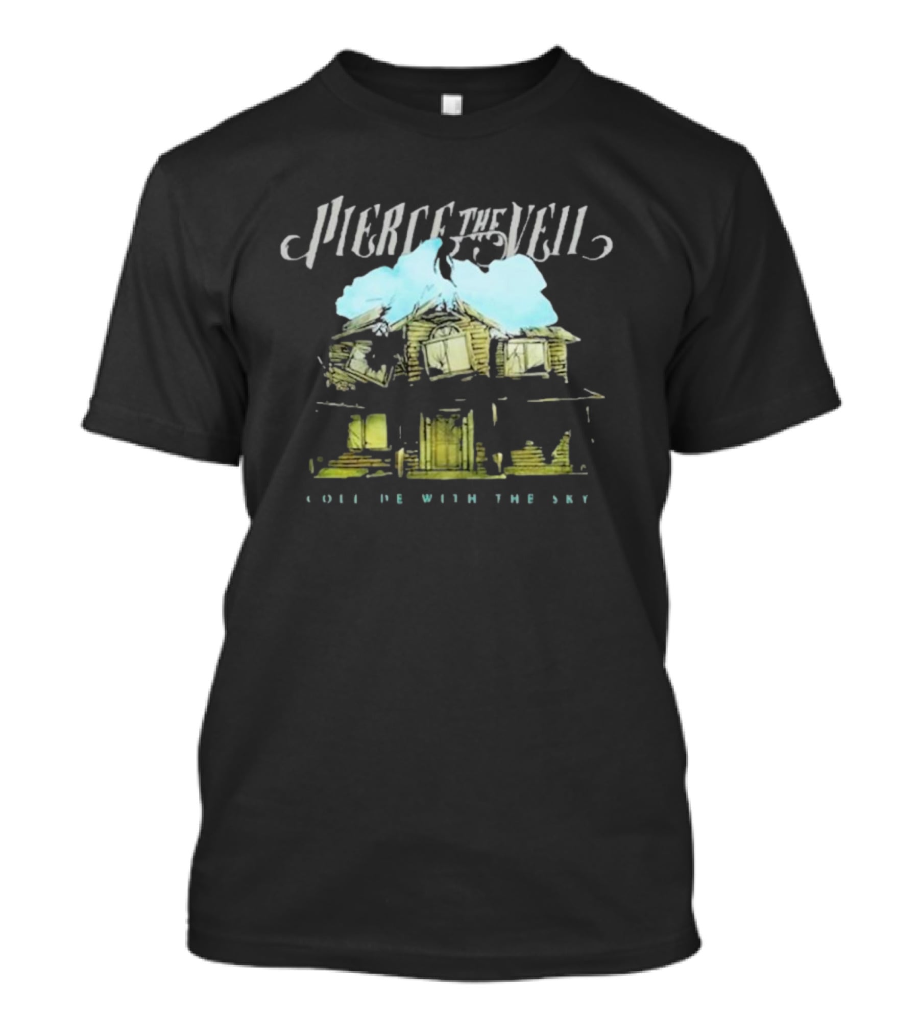 Pierce The Veil Collide With The Sky Haunted House T-Shirt