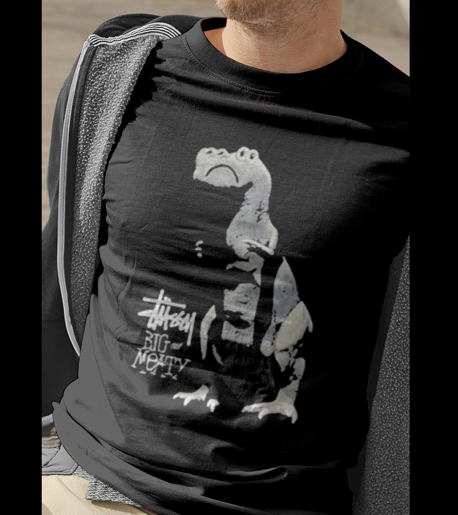 Stussy Big And Meaty Dinosaur T-Shirt