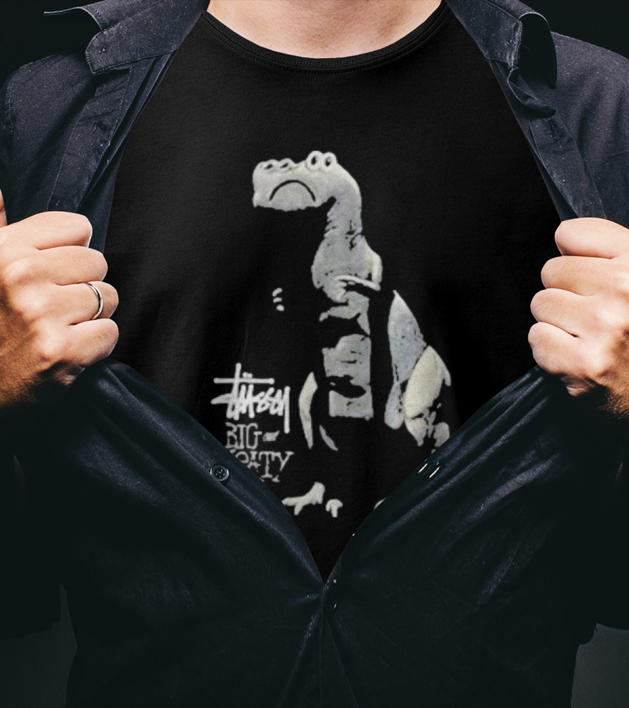 Stussy Big And Meaty Dinosaur T-Shirt