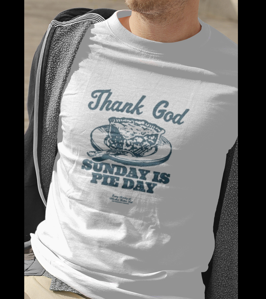Thank God Sunday Is Pie Day Vintage T-Shirt