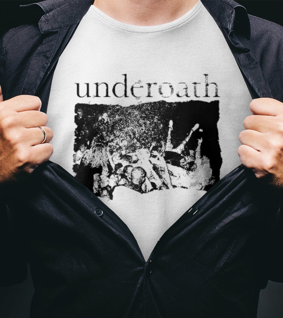 Underoath TOCS Photo Crowd Scene T-Shirt