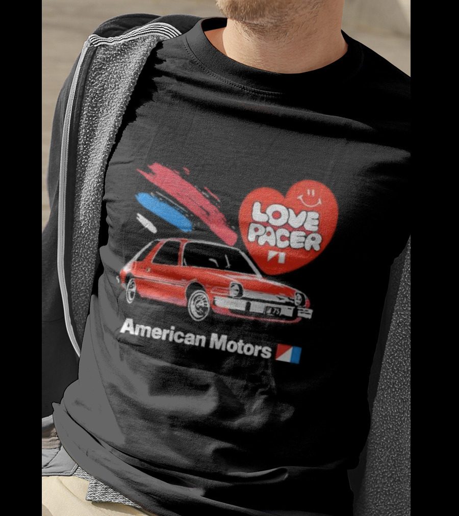 Love Pacer 75 American Motors Retro Style Car T-Shirt