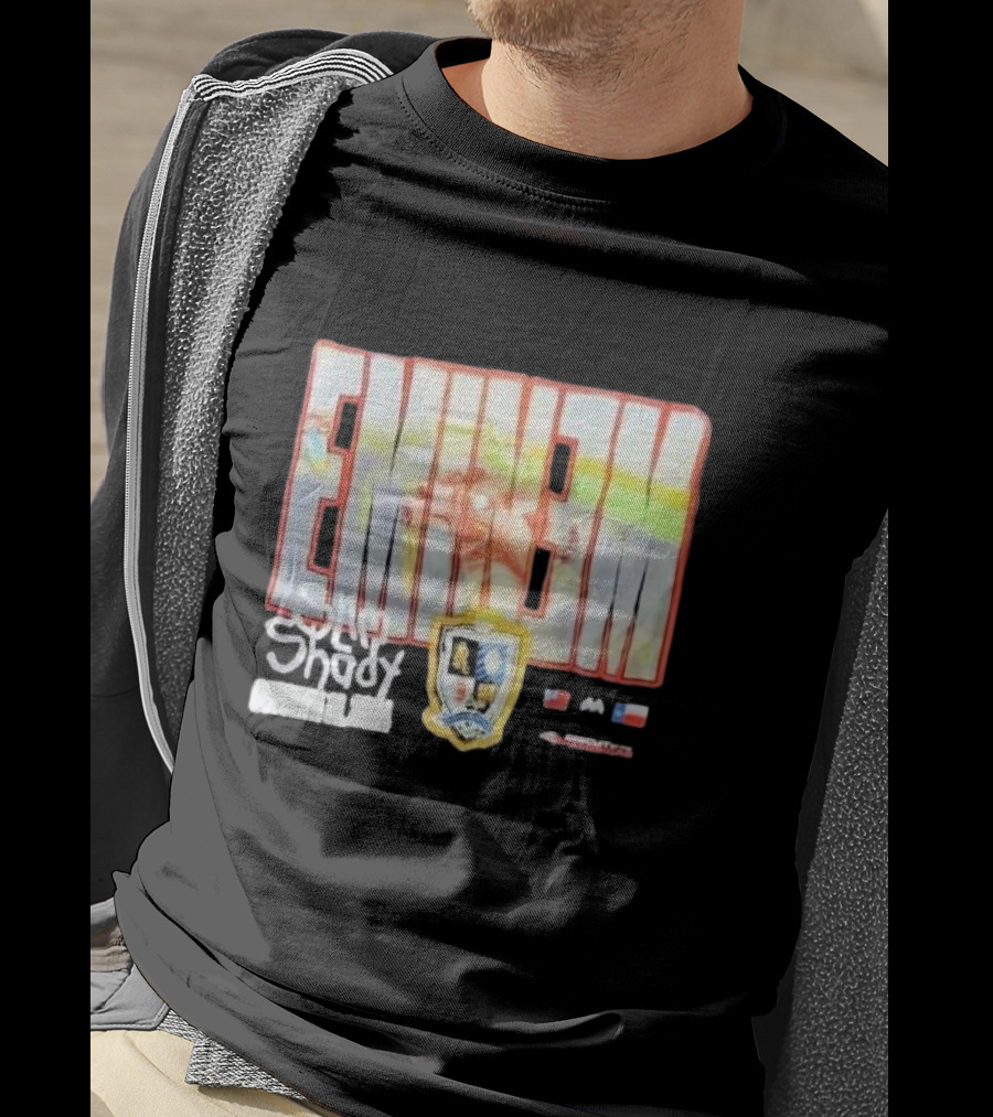 EMINEM Slim Shady Circuit Of The Americas F1 Racing Shield T-Shirt