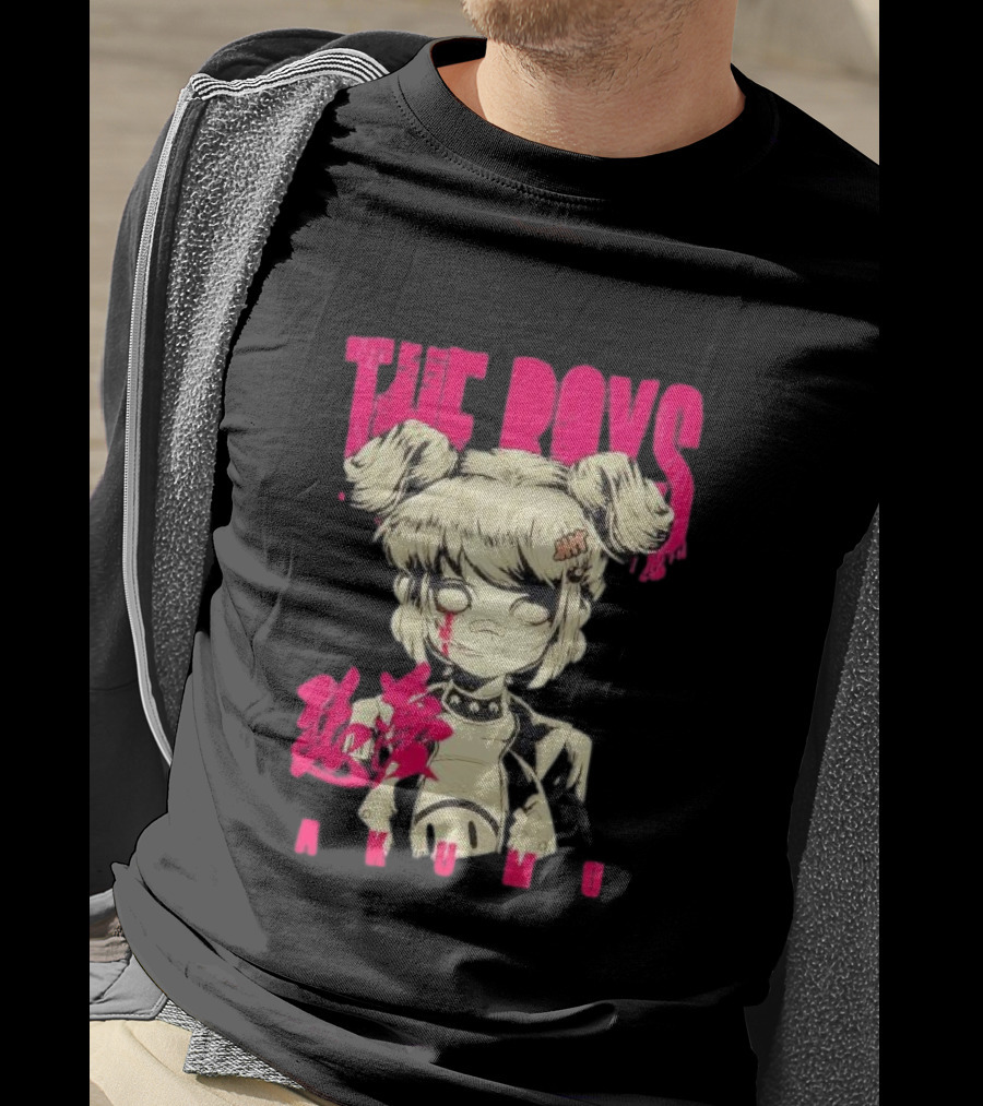 The Boys Akumu Glow In The Dark Em-J Manga Style Girl T-Shirt