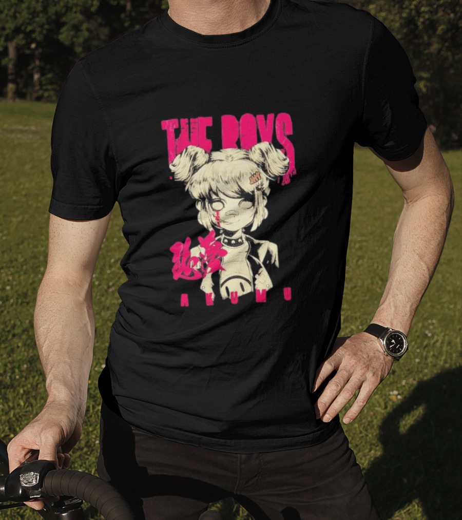 The Boys Akumu Glow In The Dark Em-J Manga Style Girl T-Shirt