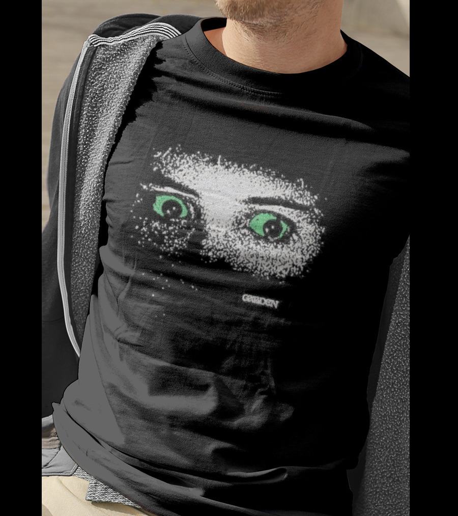Garden Green Eyes In Shadows No Feet T-Shirt