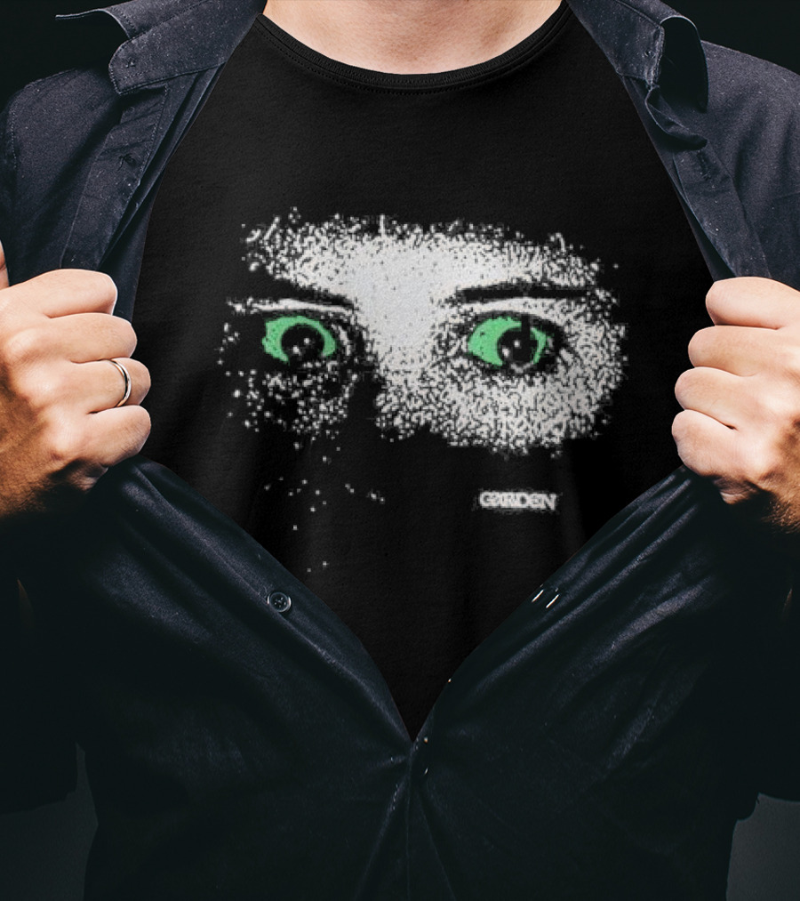 Garden Green Eyes In Shadows No Feet T-Shirt