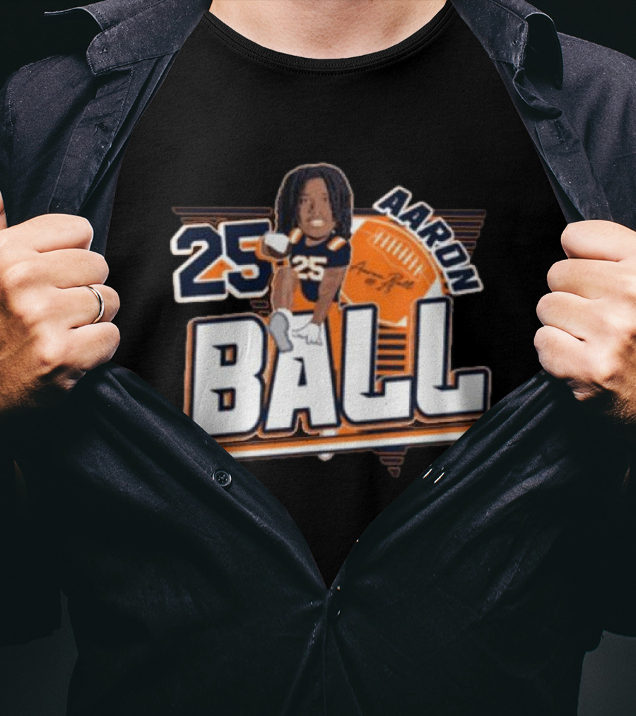 Illinois Aaron Ball 25 Running Back T-Shirt