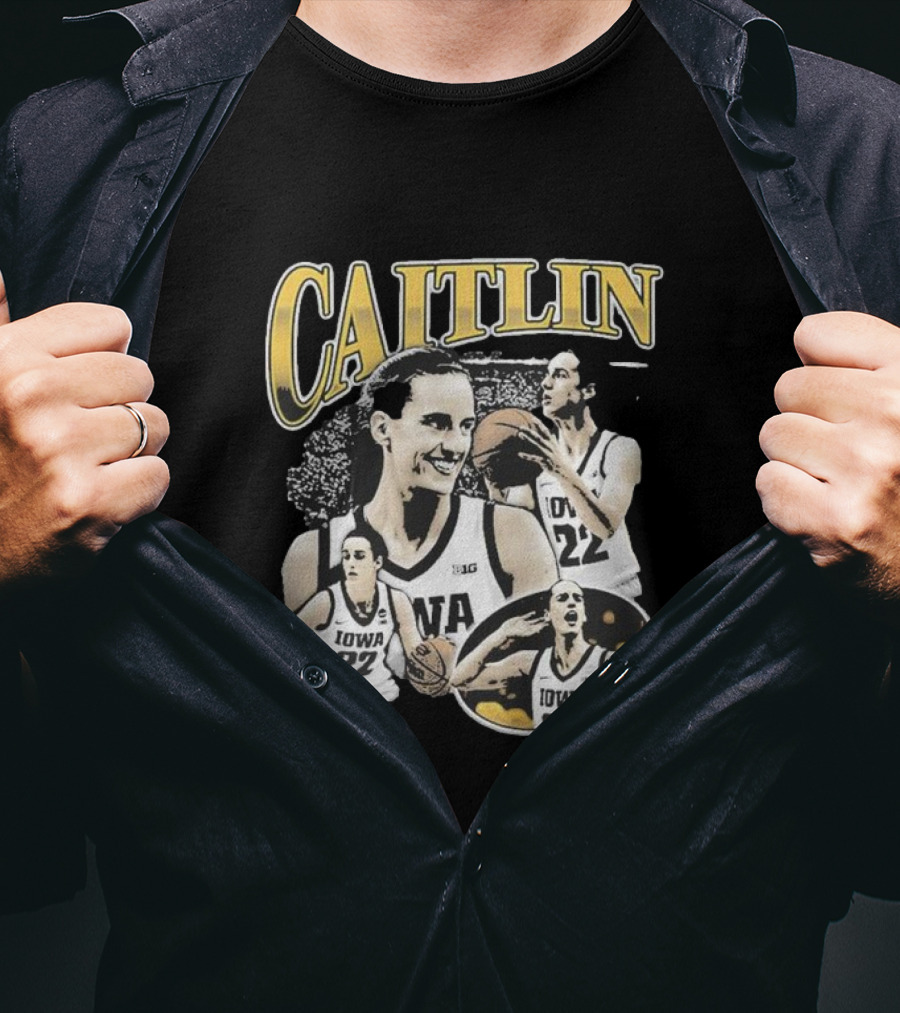 Caitlin Clark Iowa Hawkeyes Basketball Player 22 T-Shirt