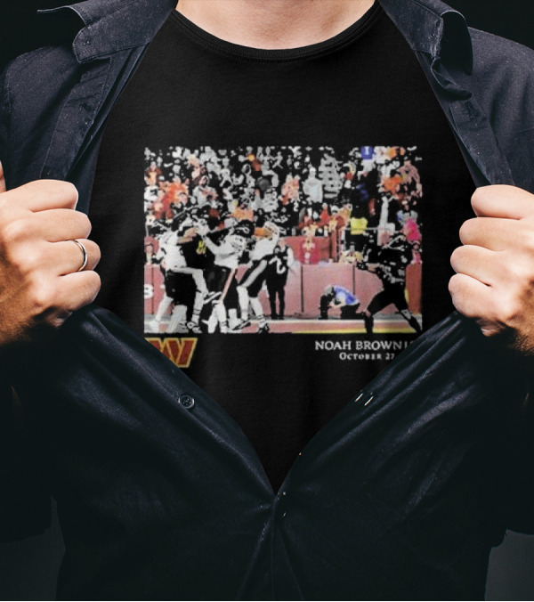 Noah Brown Washington Commanders October 27 T-Shirt