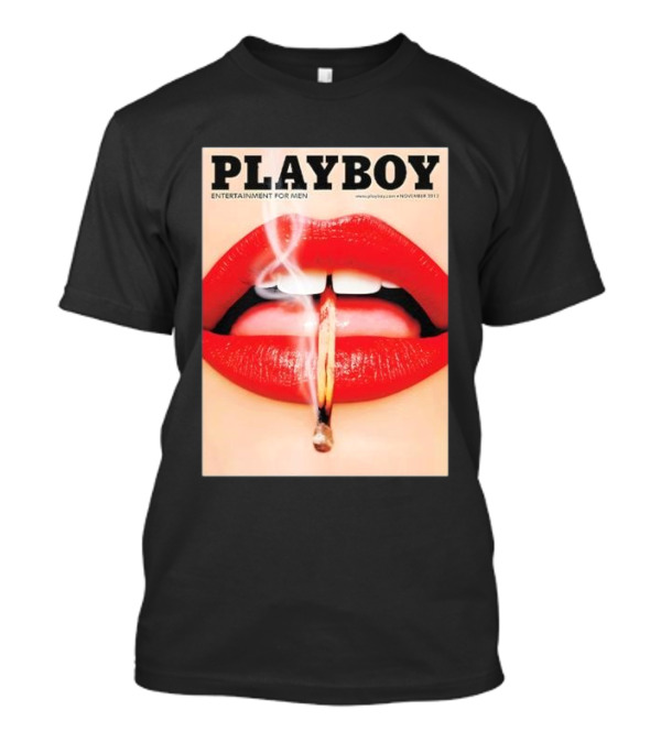 PLAYBOY Entertainment For Men The Indulgence Issue T-Shirt