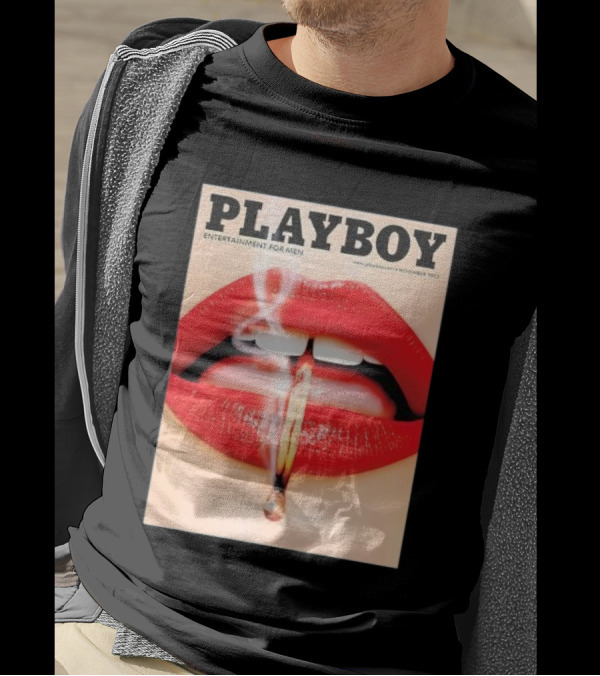 PLAYBOY Entertainment For Men The Indulgence Issue T-Shirt