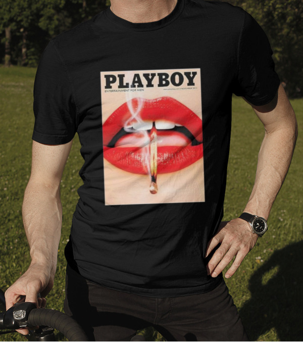PLAYBOY Entertainment For Men The Indulgence Issue T-Shirt