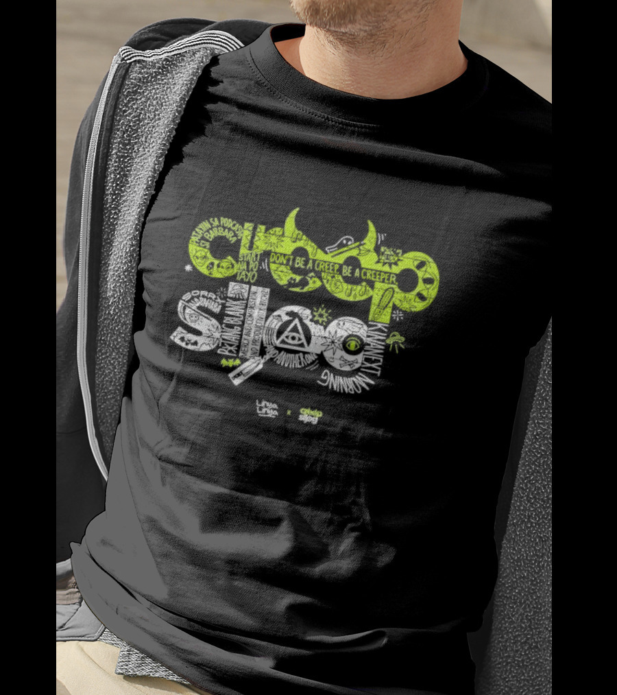 Website Exclusive Creepsilog Don't Be A Creep Be A Creeper Linya Linya X Creepsilog T-Shirt