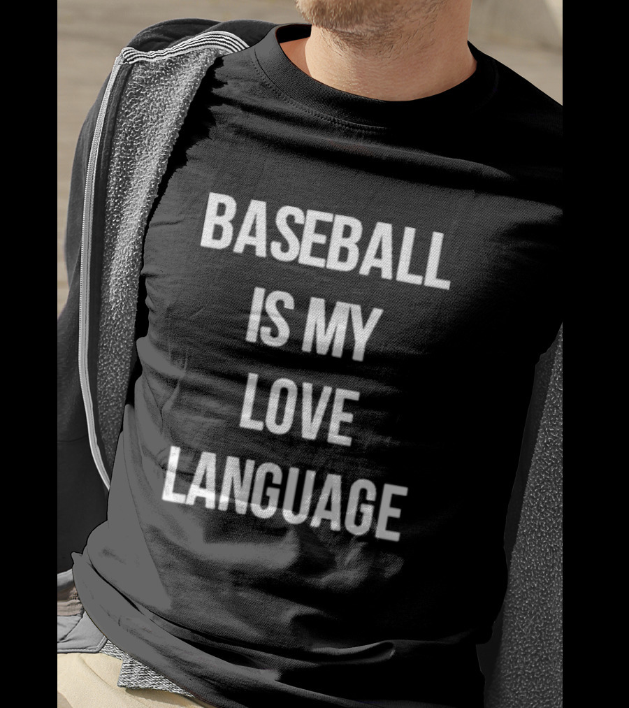 Whitney Berge Baseball Is My Love Language T-Shirt