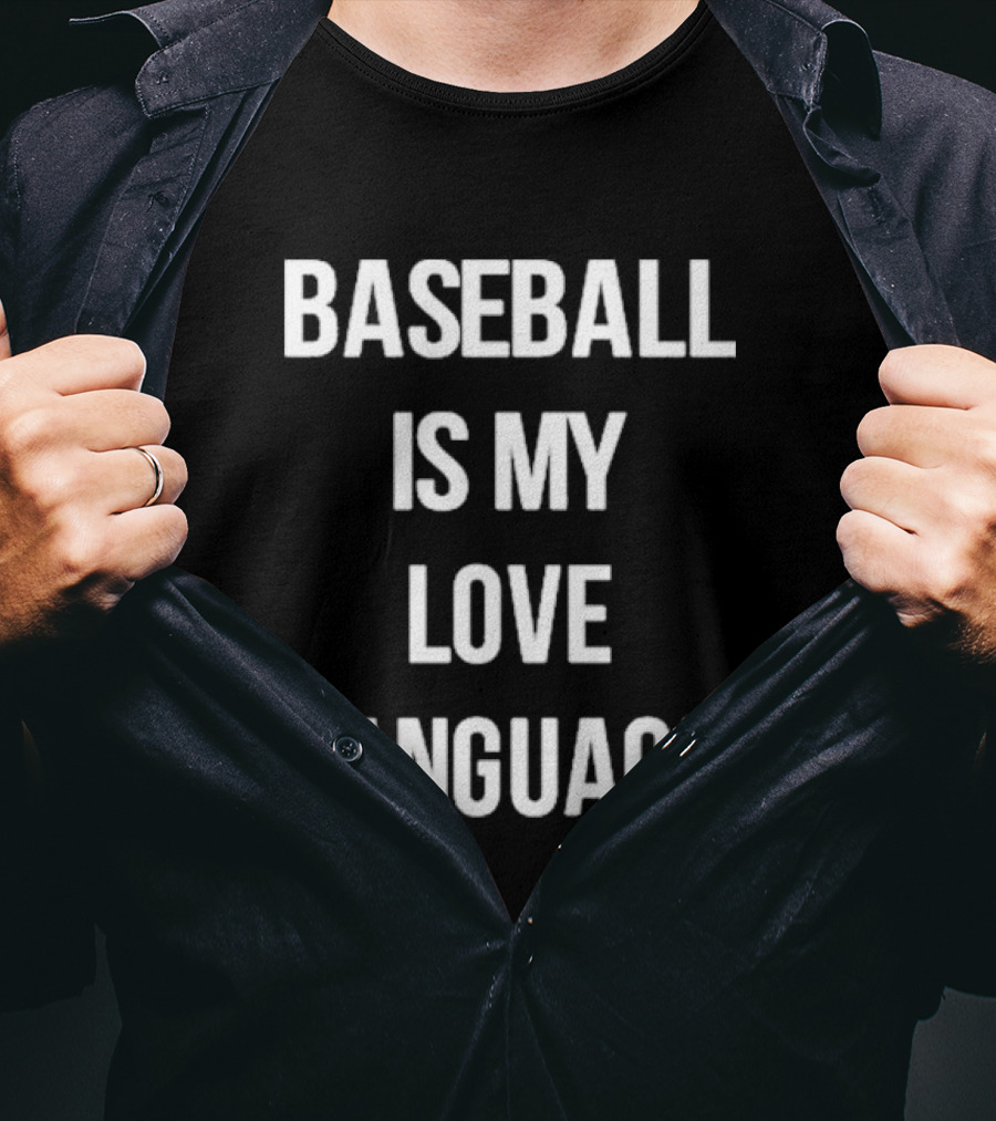 Whitney Berge Baseball Is My Love Language T-Shirt