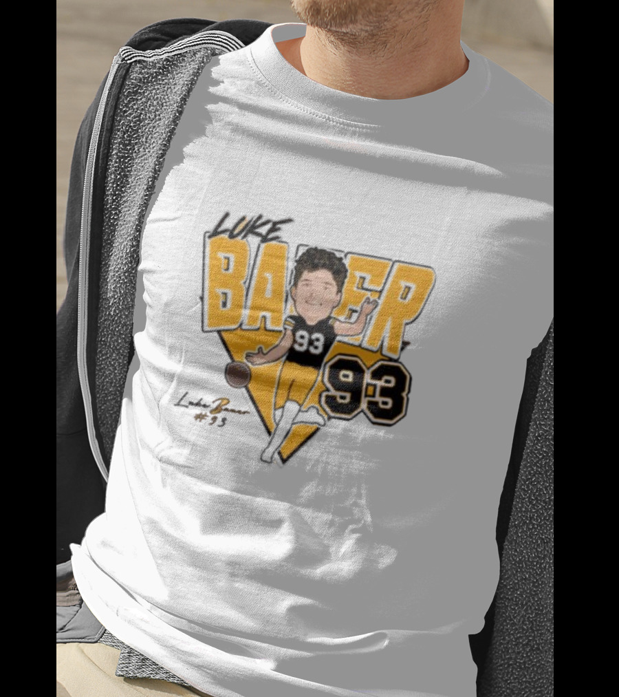 Luke Bauer 93 Missouri Punter T-Shirt