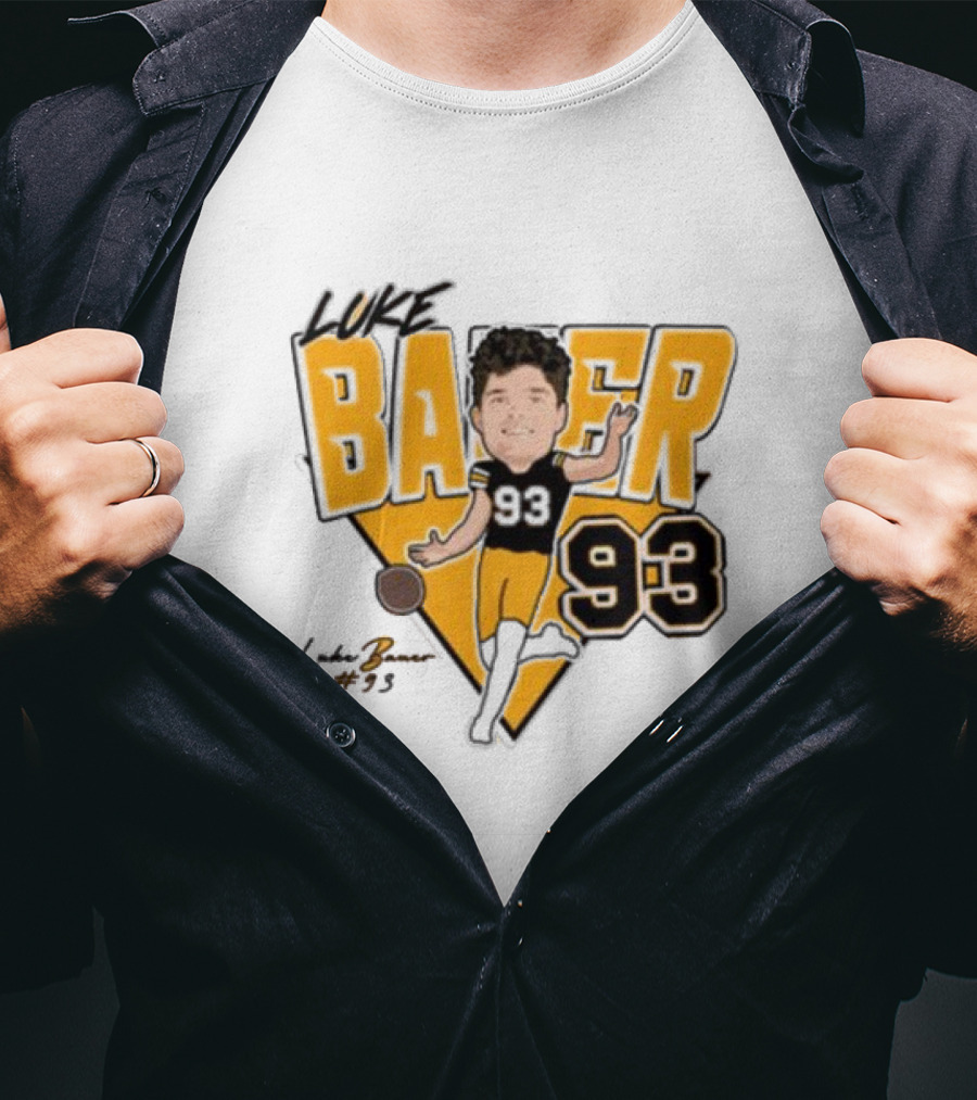 Luke Bauer 93 Missouri Punter T-Shirt