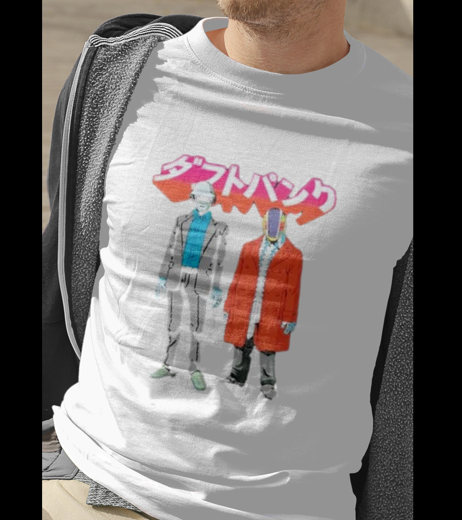Daft Punk Anime Style Characters T-Shirt