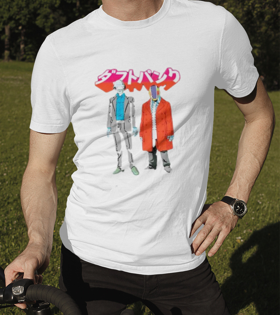 Daft Punk Anime Style Characters T-Shirt