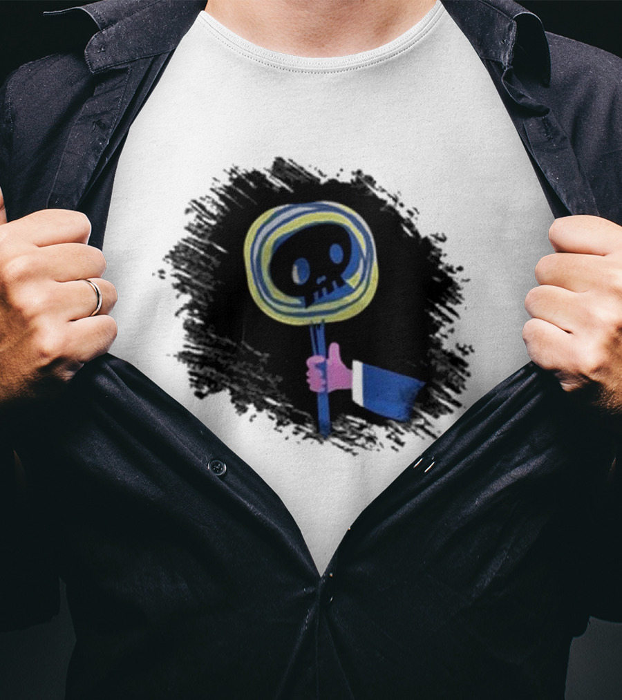 Nicole’s Emo Skull Lollipop Class Of ’09 Replica T-Shirt