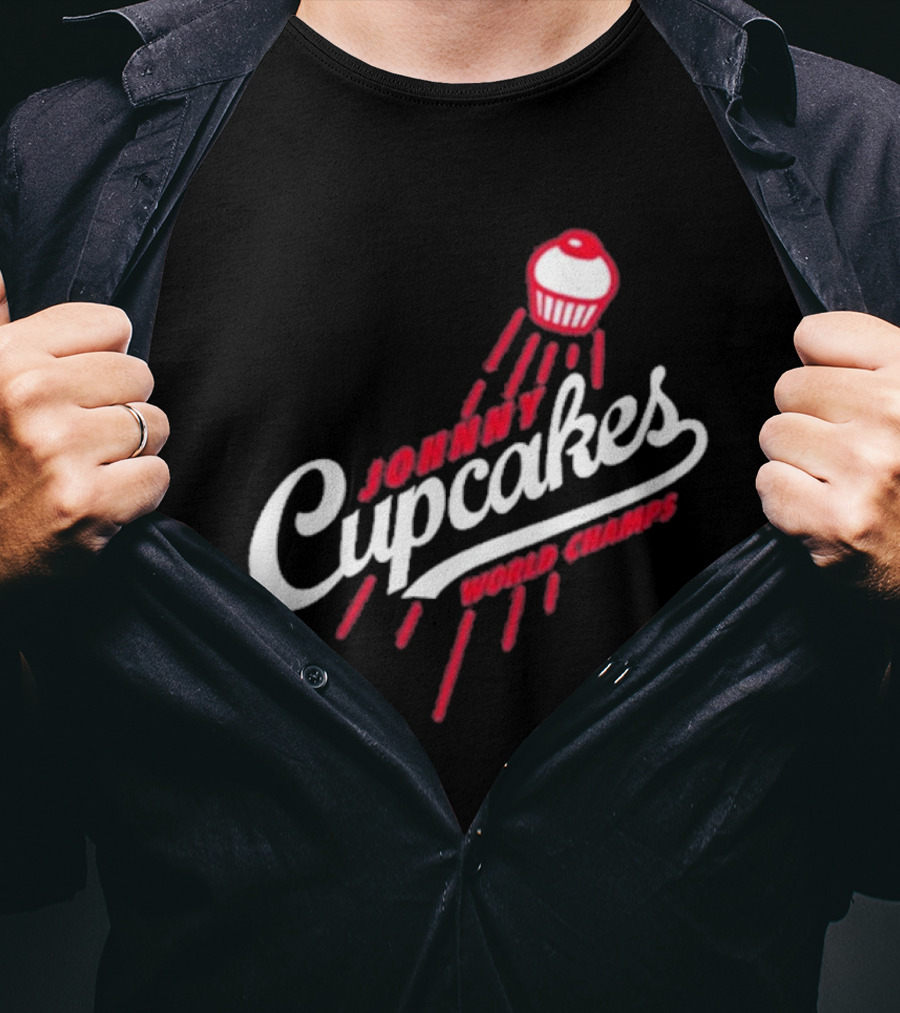 Los Angeles Johnny Cupcakes World Champs Cupcake T-Shirt