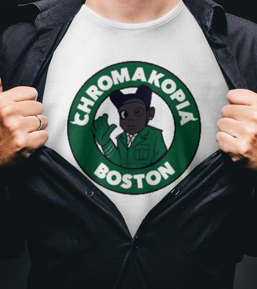 Chromakopia Boston Green Circle Character T-Shirt