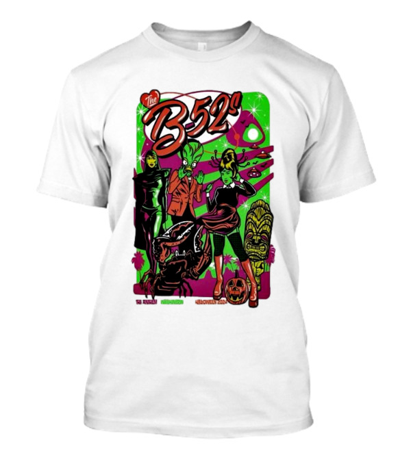 The B-52s Halloween 2024 At The Anthem Washington DC T-Shirt