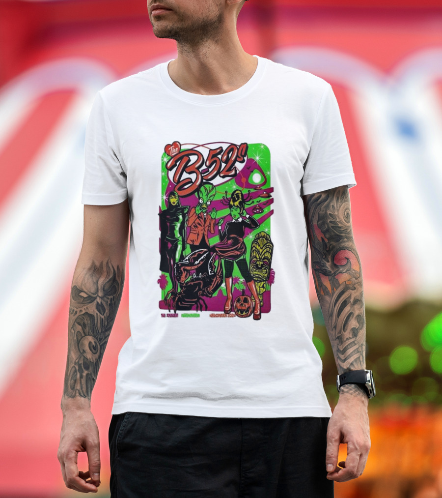 The B-52s Halloween 2024 at The Anthem Washington DC T-Shirt