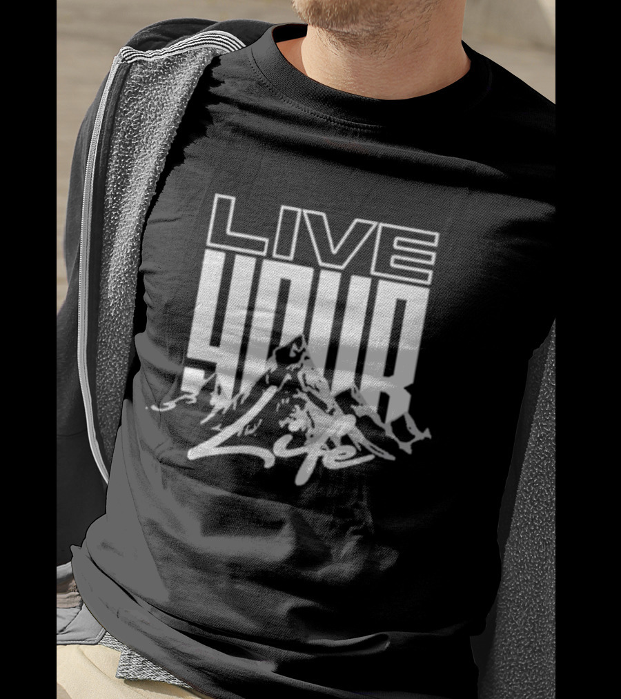 Live Your Life Mountain Adventure T-Shirt