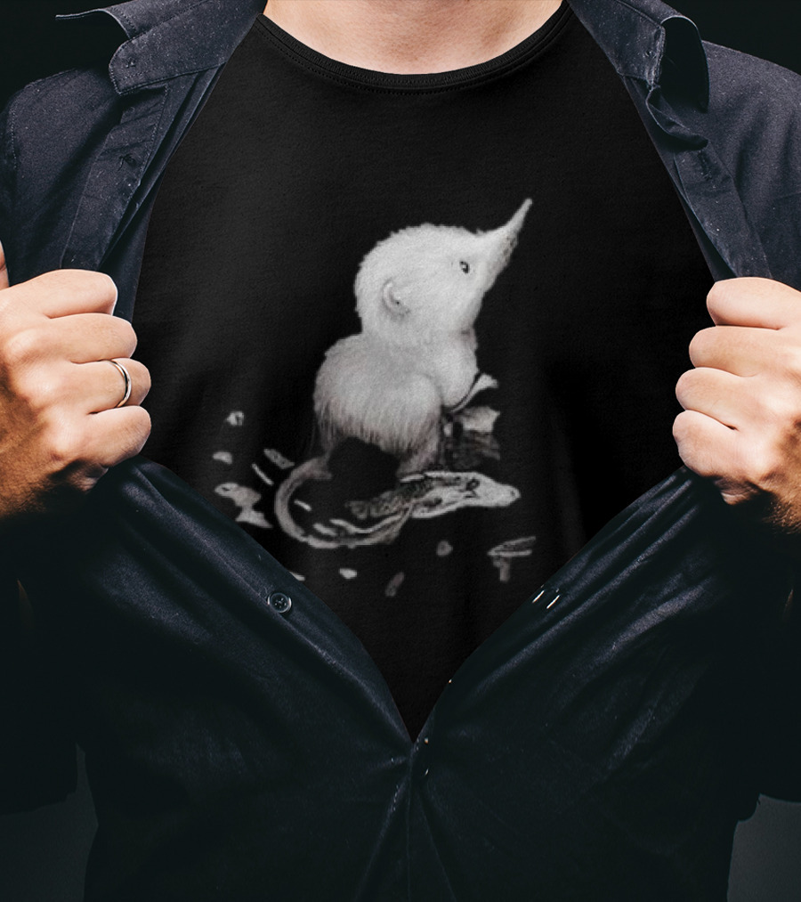 Snowflake Little Shrew Reflection On Water T-Shirt