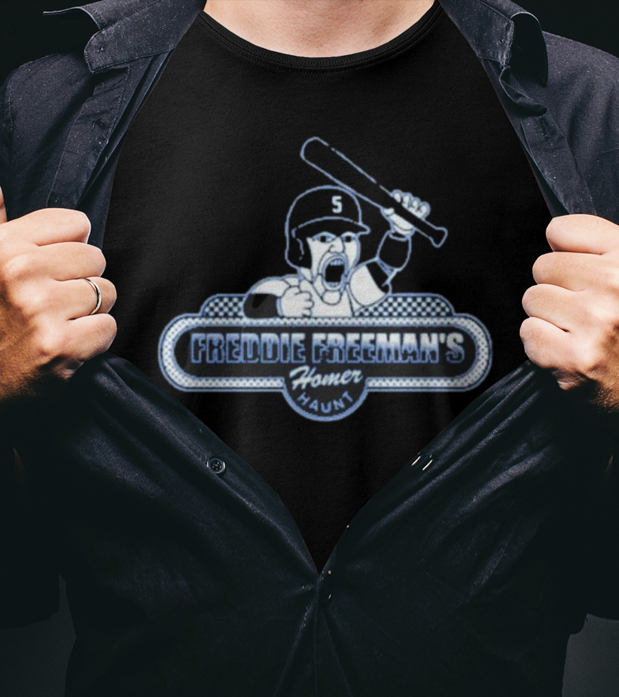 Freddie Freeman's Homer Haunt Baseball Batter S Mascot T-Shirt