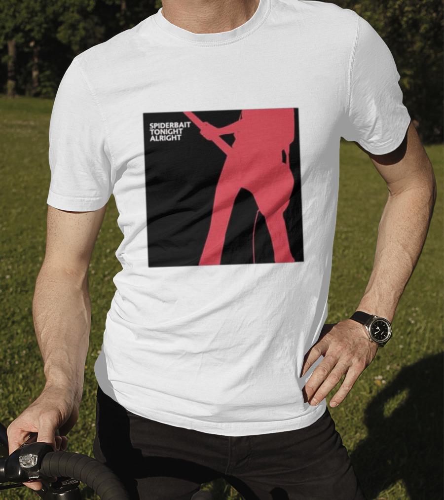 Spiderbait Tonight Alright Red Guitar T-Shirt