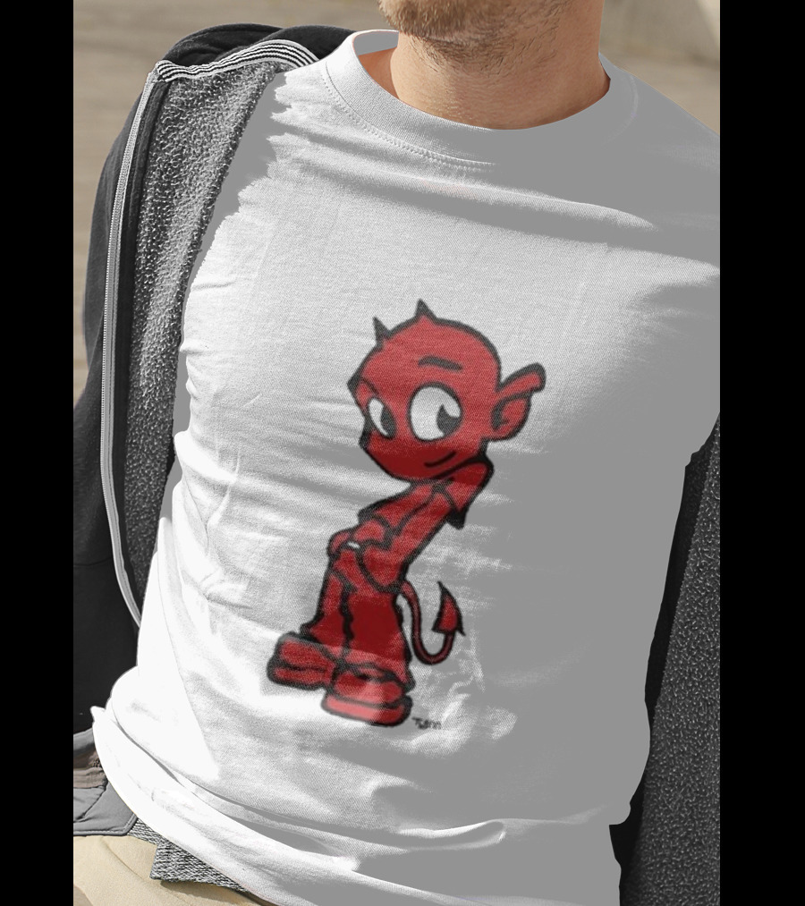 Toro Y Moi Tym Devil Red Cartoon Character T-Shirt