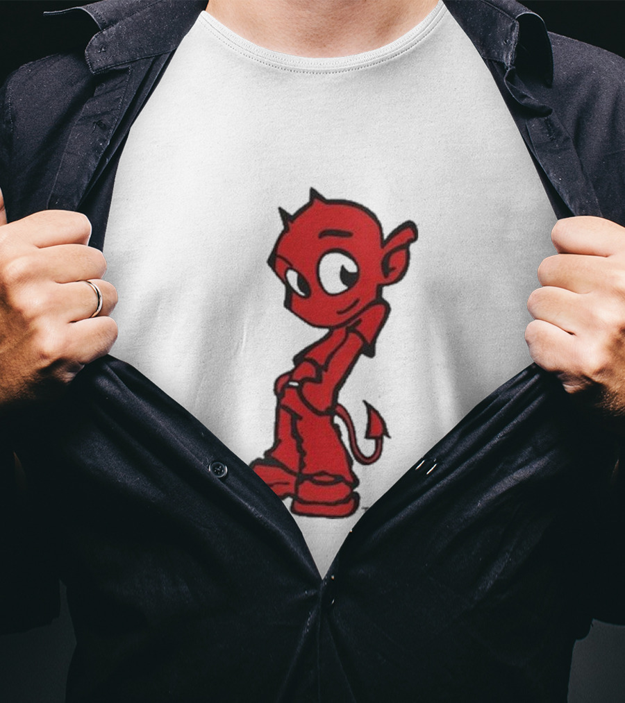 Toro Y Moi Tym Devil Red Cartoon Character T-Shirt