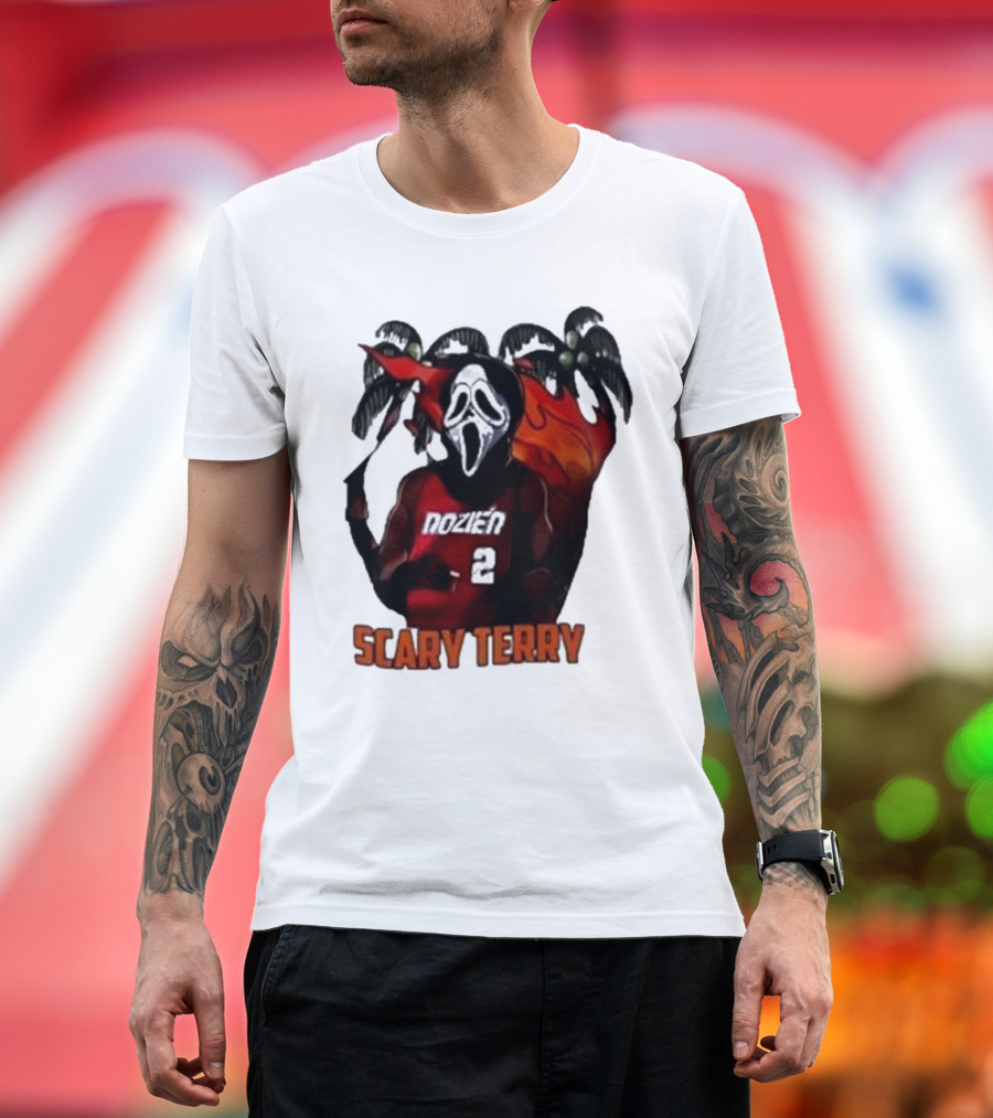 Terry Rozier Scary Terry Nozien 2 Basketball Mexico T-Shirt