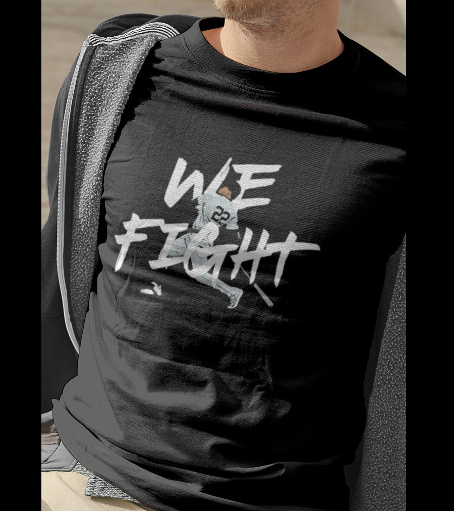 We Fight 22 Baseball Swing T-Shirt