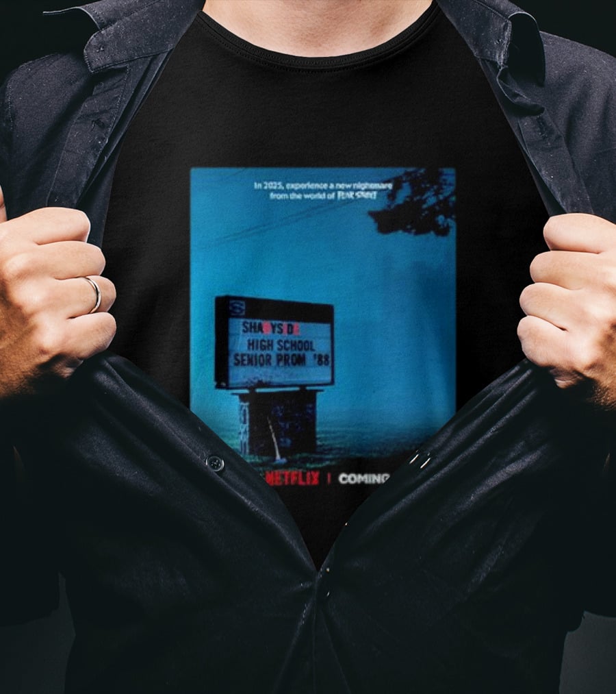 Shadyside High School Senior Prom '88 Netflix Fear Street Coming 2025 T-Shirt