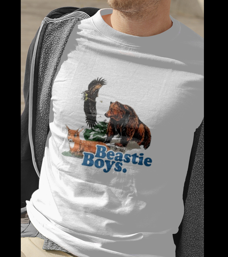 Beastie Boys Animal Bear Eagle Deer T-Shirt
