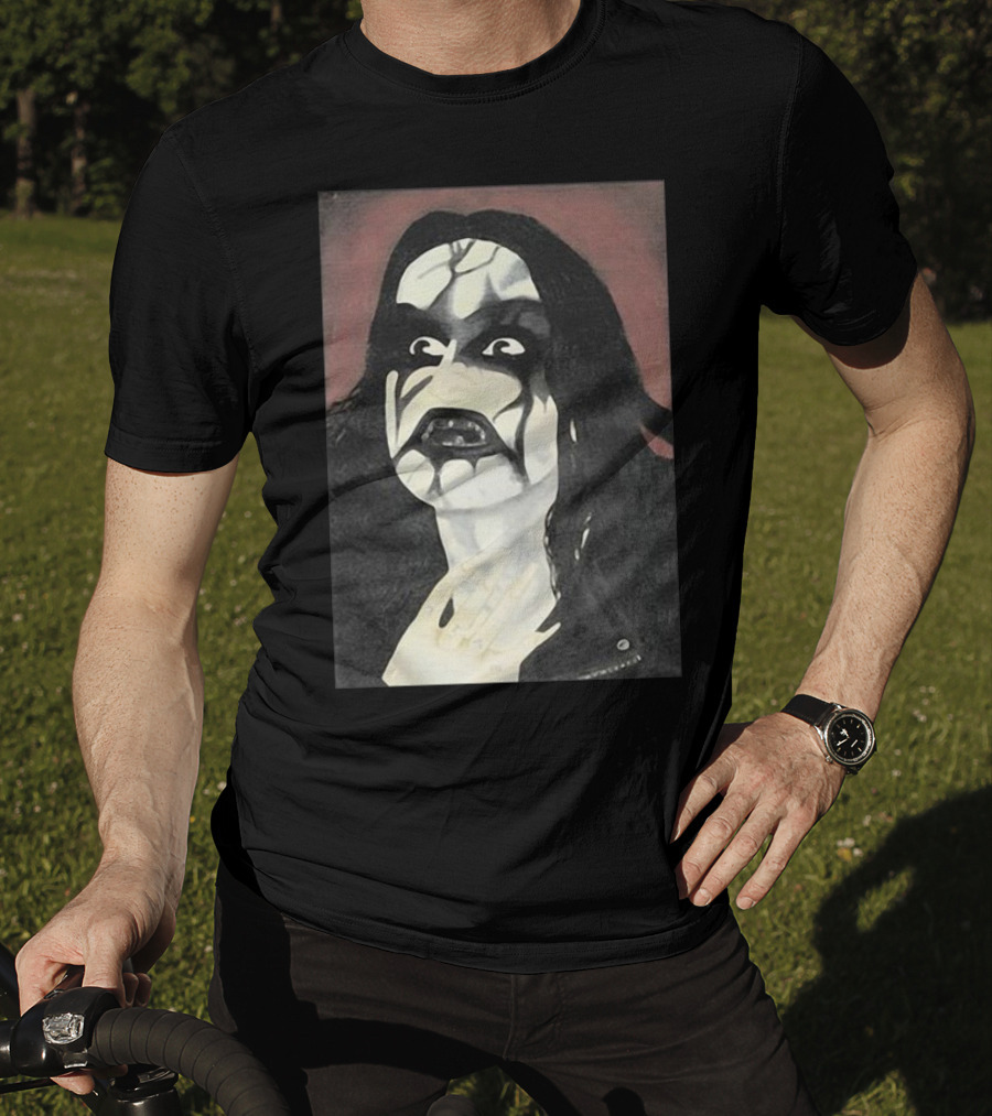 Vi Sonus Veris Nigrae Malitiaes Abruptum It Painting Black Metal Corpse Paint T-Shirt