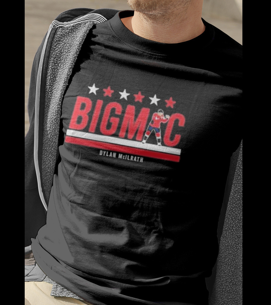 Dylan McIlrath Big Mac Hockey Stars T-Shirt