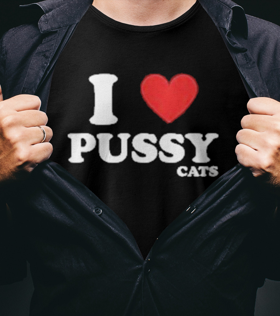 I Heart Pussy Cats T-Shirt