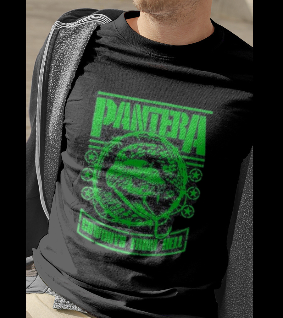 Pantera Snake Cowboys From Hell T-Shirt