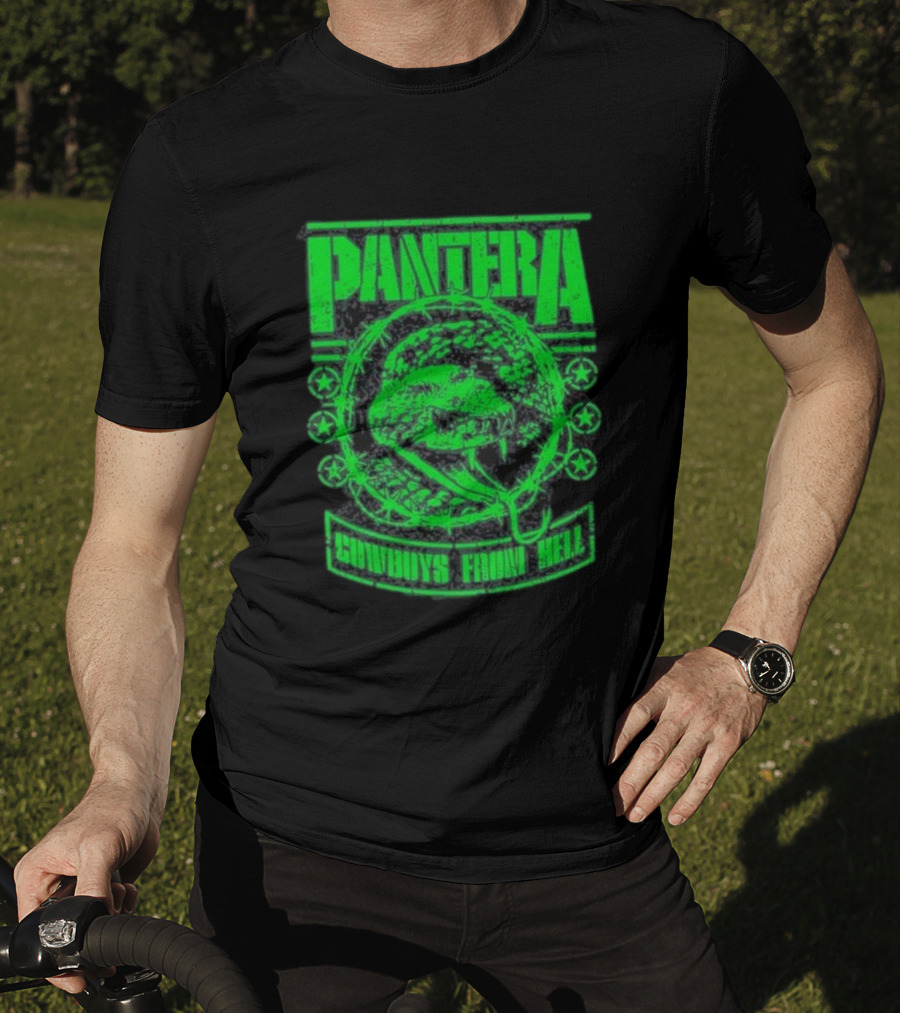 Pantera Snake Cowboys From Hell T-Shirt