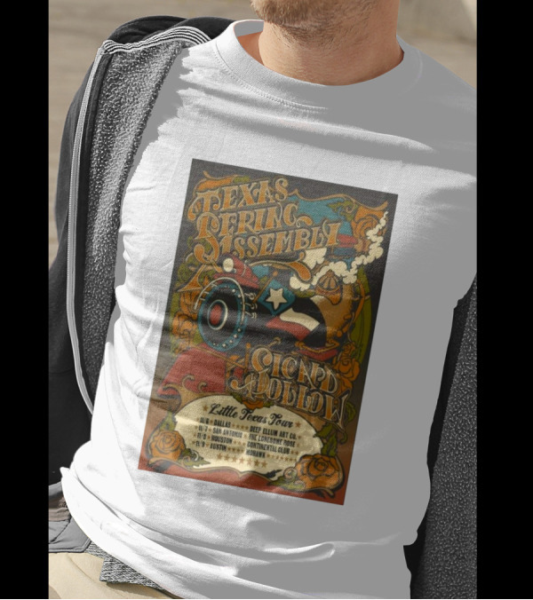Texas String Assembly Sicard Hollow Little Texas Tour Dallas San Antonio Houston Austin November T-Shirt
