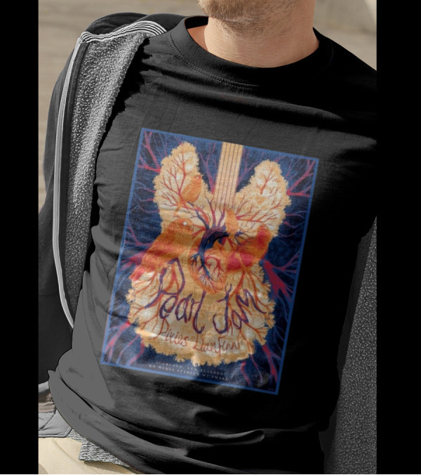 Pearl Jam Pixies Liam Finn Auckland New Zealand November 8 Go Media Stadium Mt Smart Event T-Shirt
