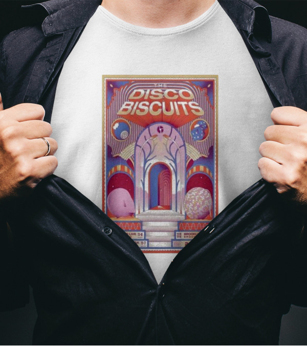 The Disco Biscuits 4 Nights Run Rams Head Live Nov 6-7 Brooklyn Steel Nov 8-9 2024 Show T-Shirt