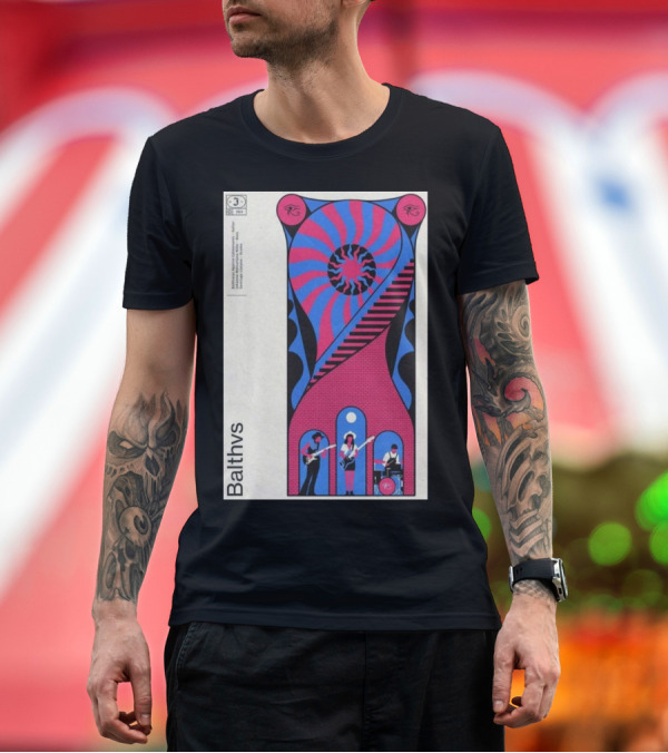 Balthvs Psychedelic Funk Trio Colombian Middle Eastern Music Nov 6 T-Shirt
