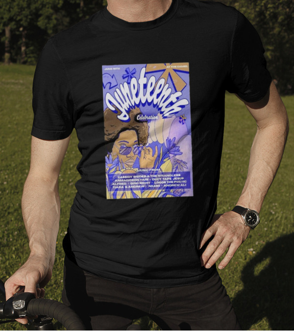 Juneteenth Celebration Featuring Cassidy Snider At The Camel Richmond VA June 19 T-Shirt