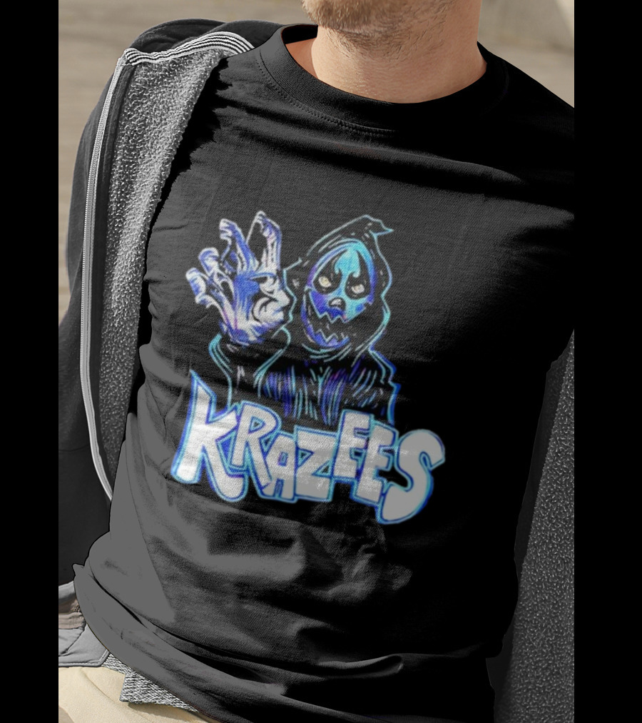 Krazees Grim Reaper Stare Krazees HOK Sent Here To Take You T-Shirt